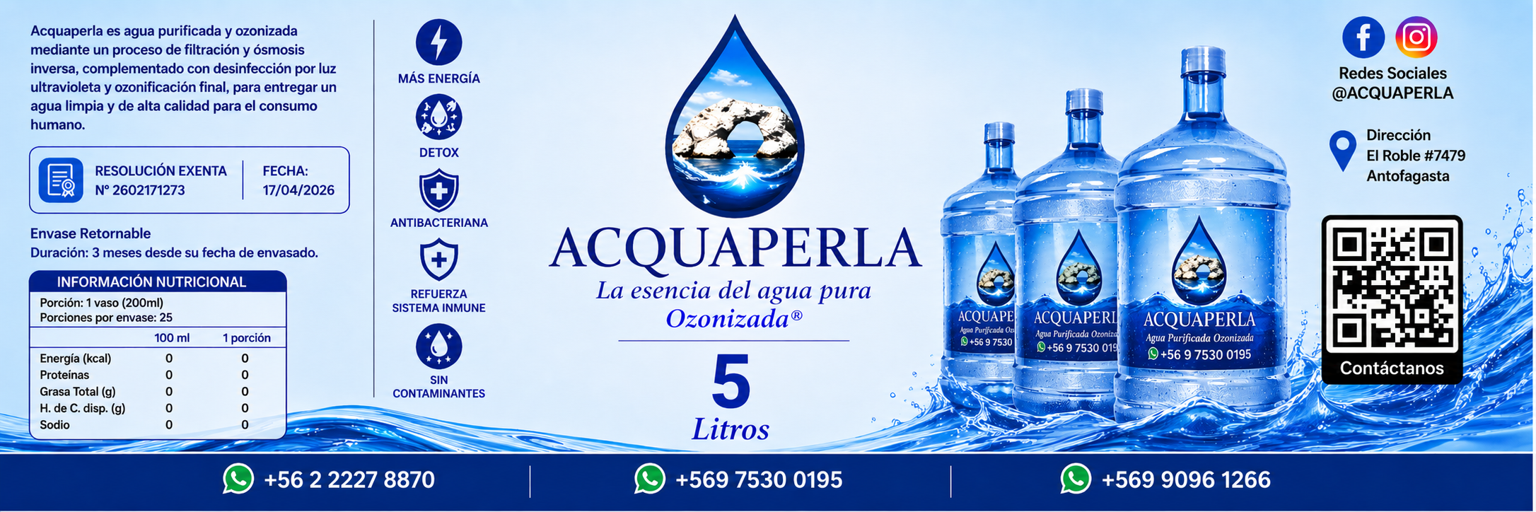 Cliente Crecer Acredita etiqueta dos